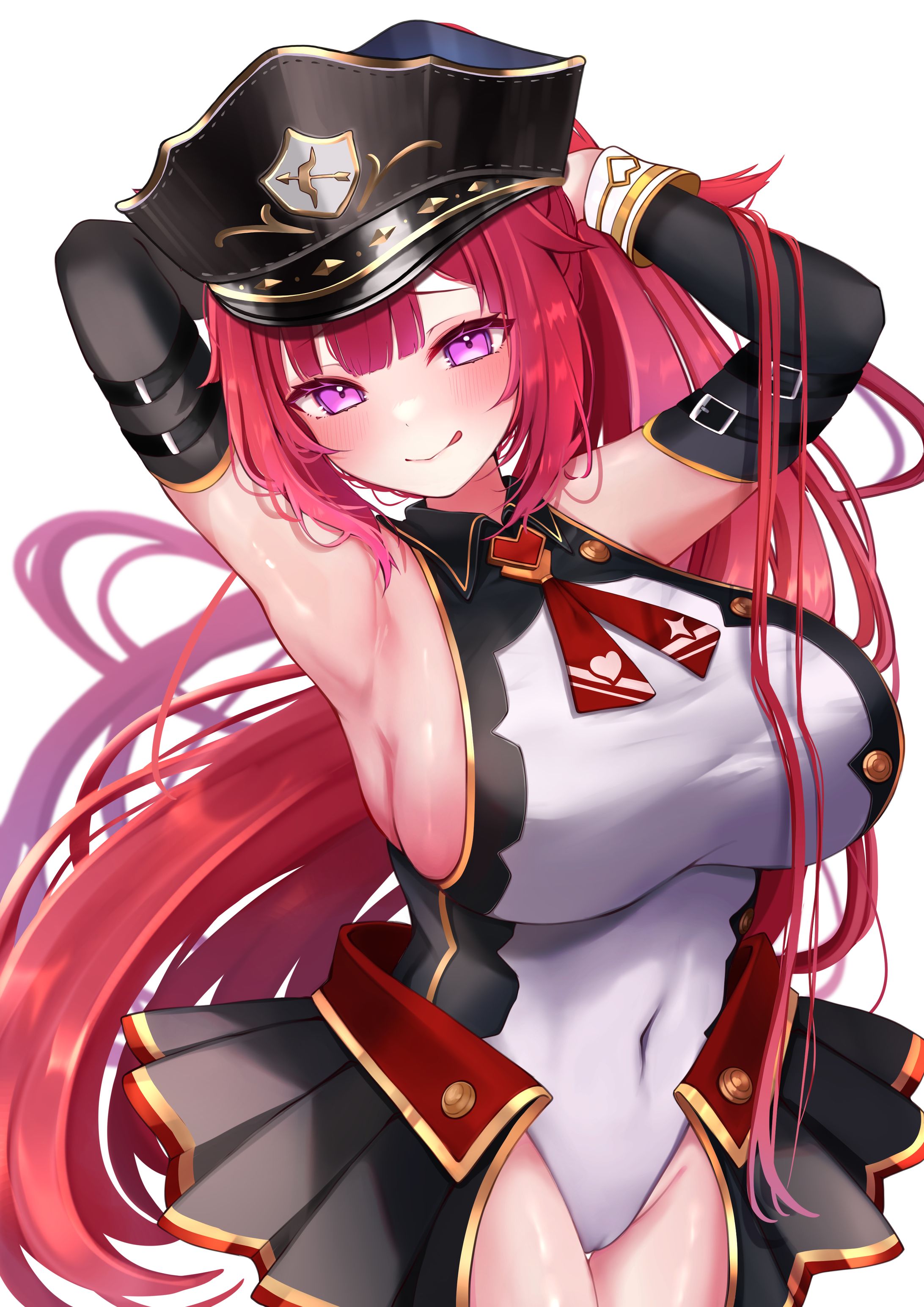 【お仕事】紅闇あろあ様　イラスト作成（髪型・表情差分あり）-1