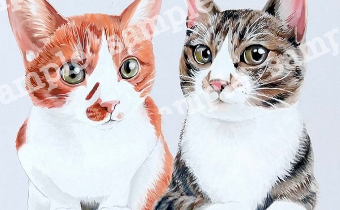 ご依頼作品／ポスターカラー