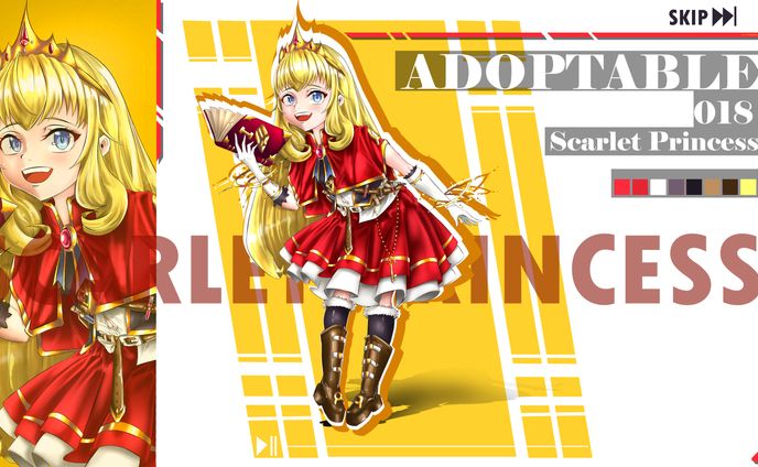 Adop Scarlet princess