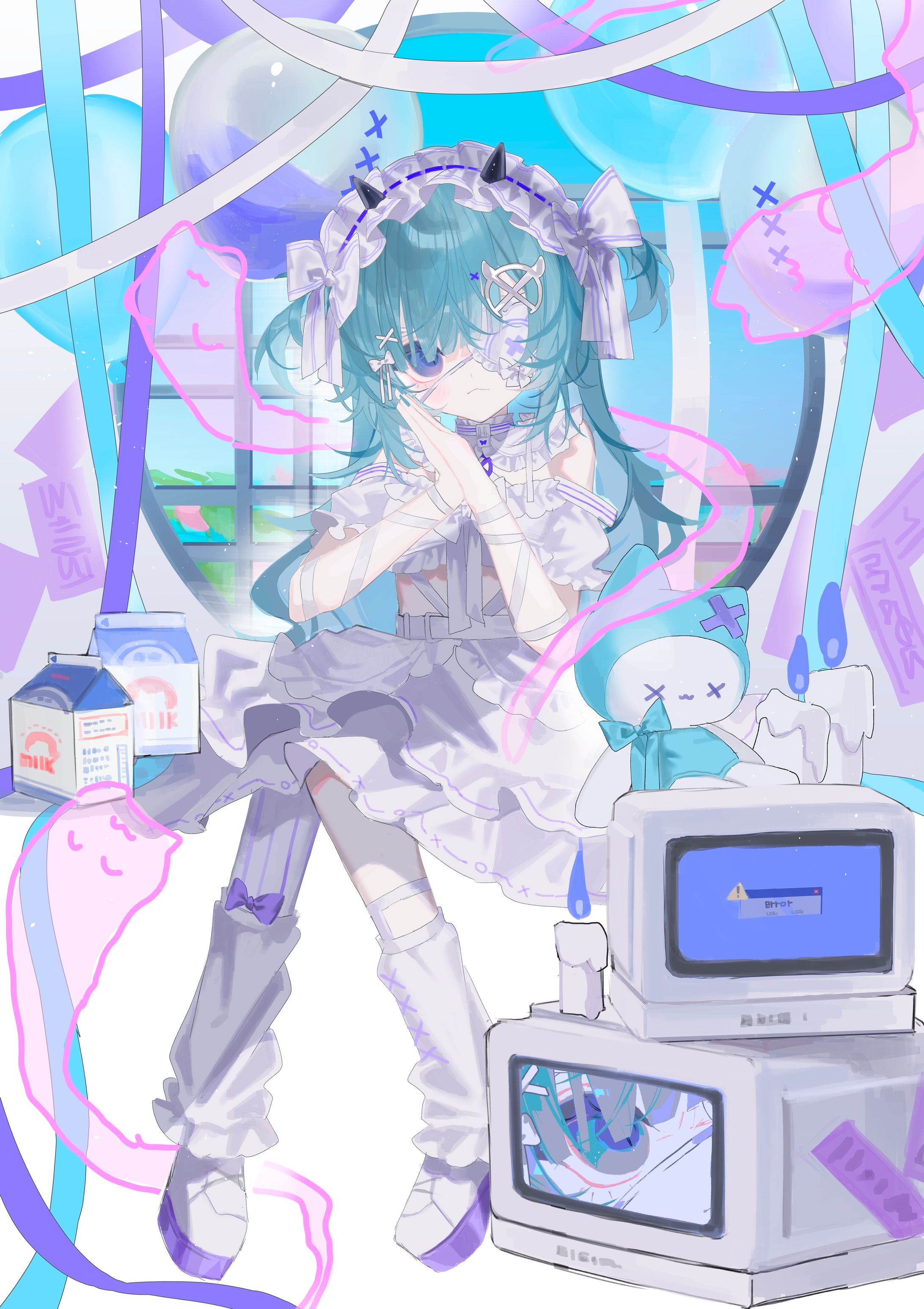 半年記念イラスト//乂愛ないな様-1