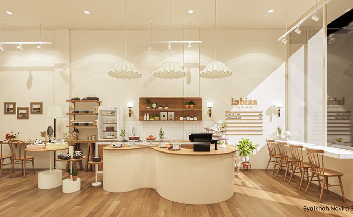 Labias Pastry House - Medan (collaboration with nat a design)