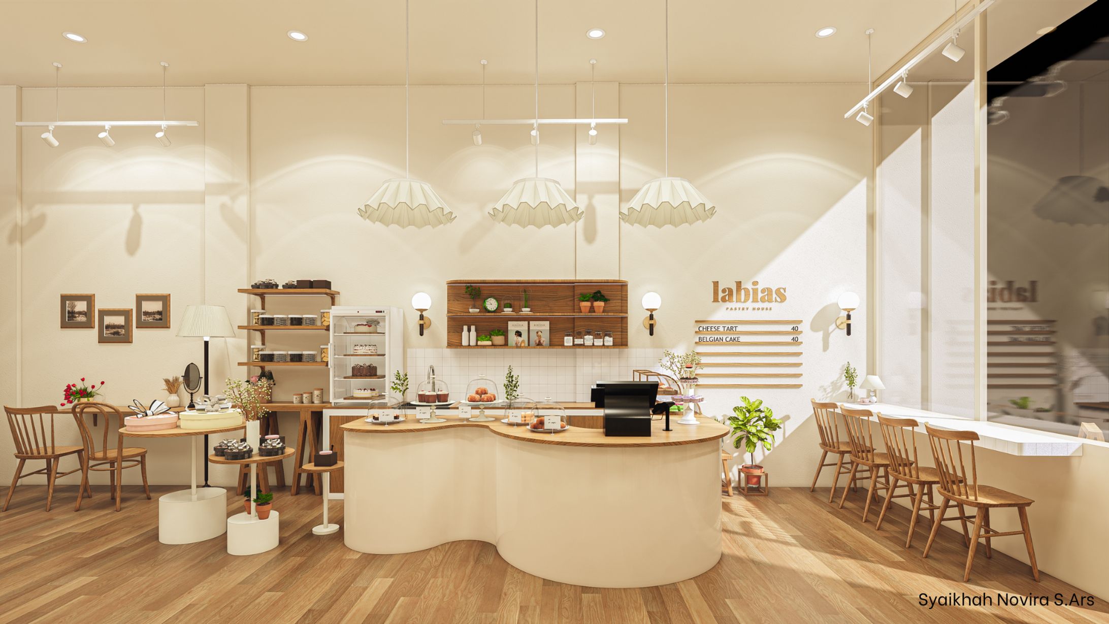 Labias Pastry House - Medan (collaboration with nat a design)-1