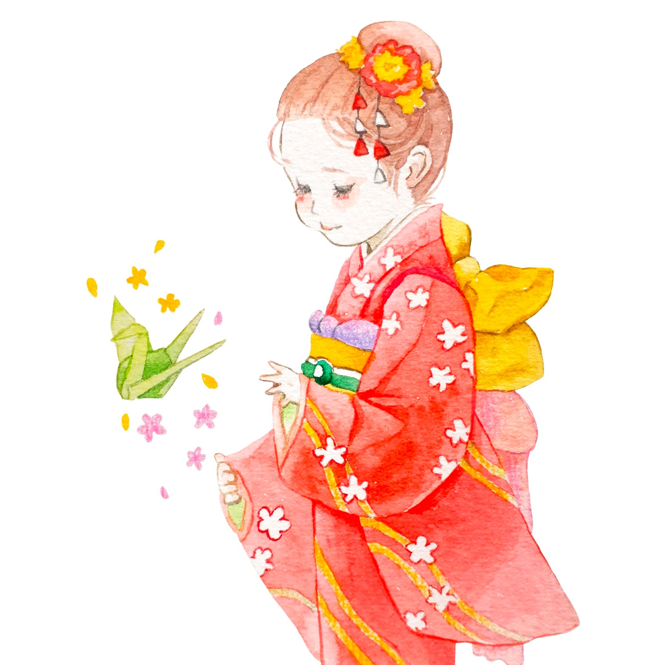 折り鶴に願いを込めて-1