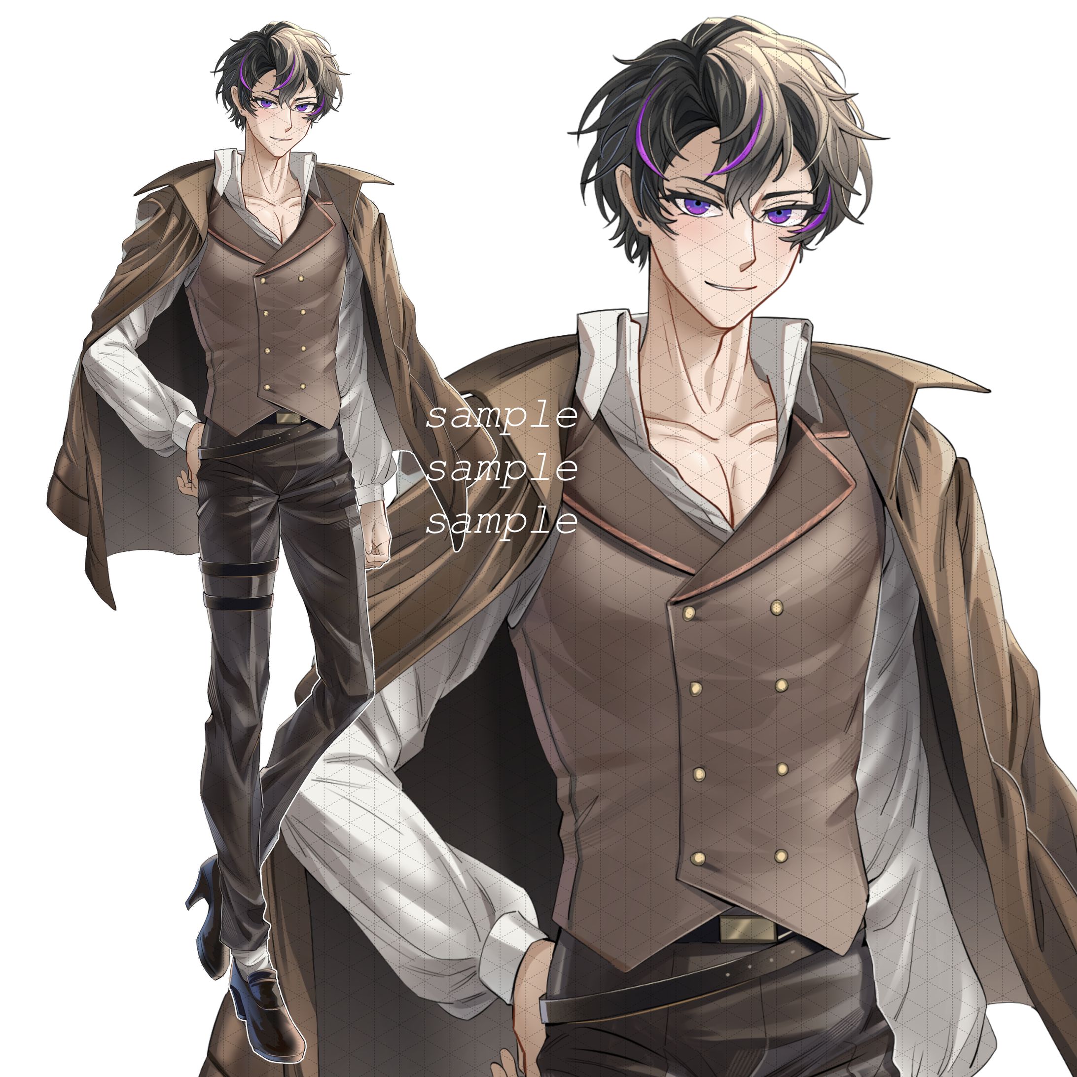 OPT販売　立ち絵　表情10種-1