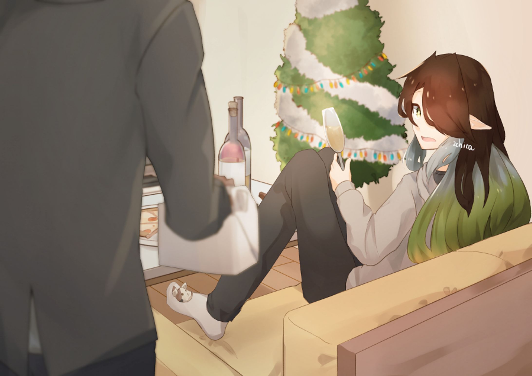 クリスマス絵-1