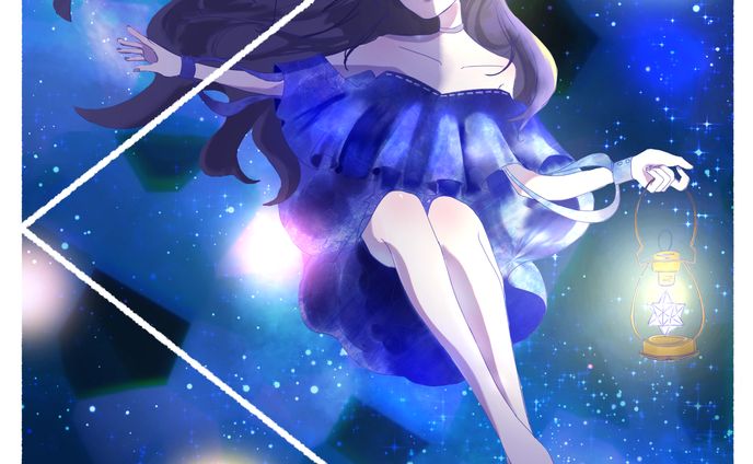 【ご依頼】星灯の在処/紙崎ねい ジャケットイラスト