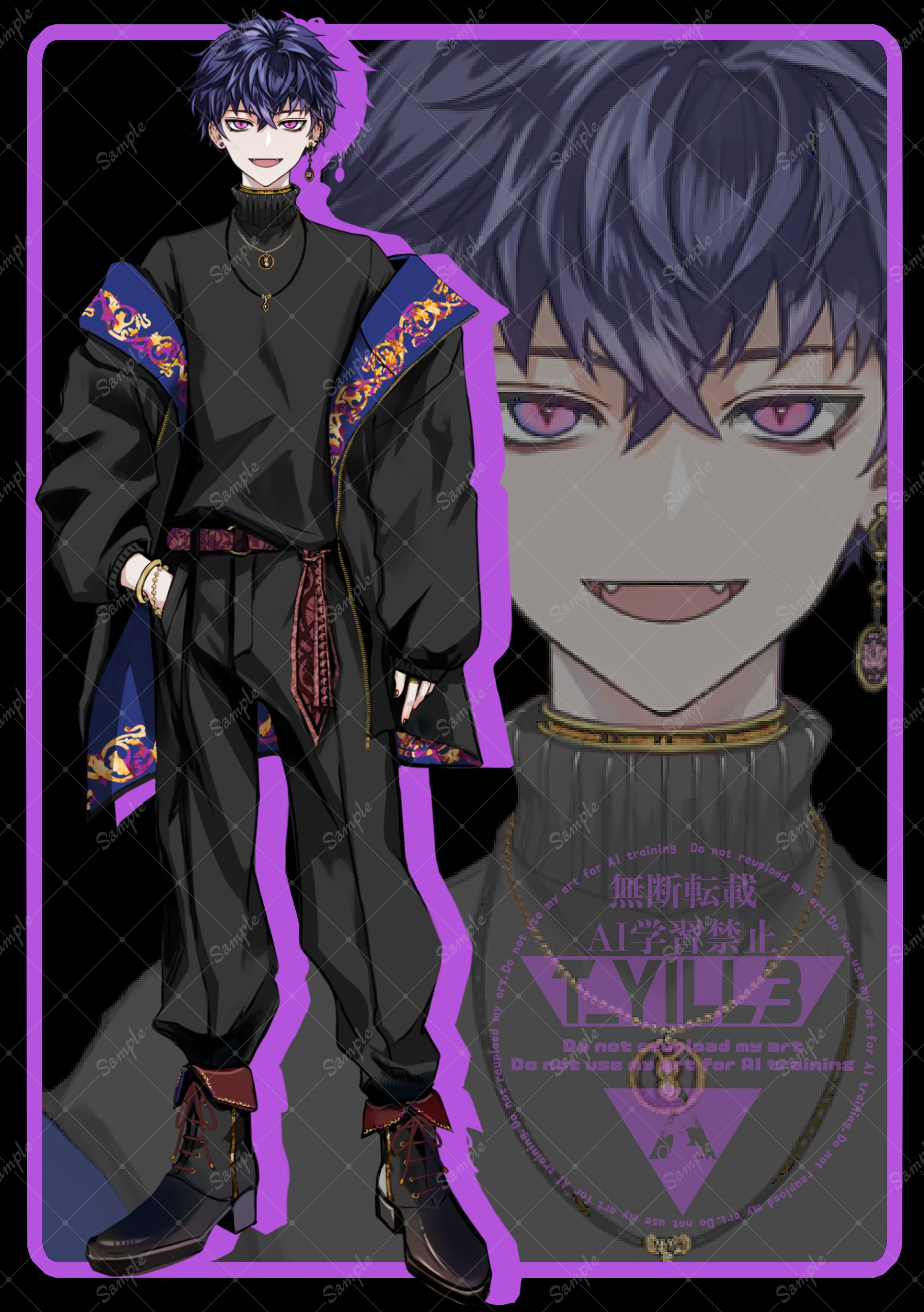 IRIAMライバー「埖猫のナキ」お姿担当-1