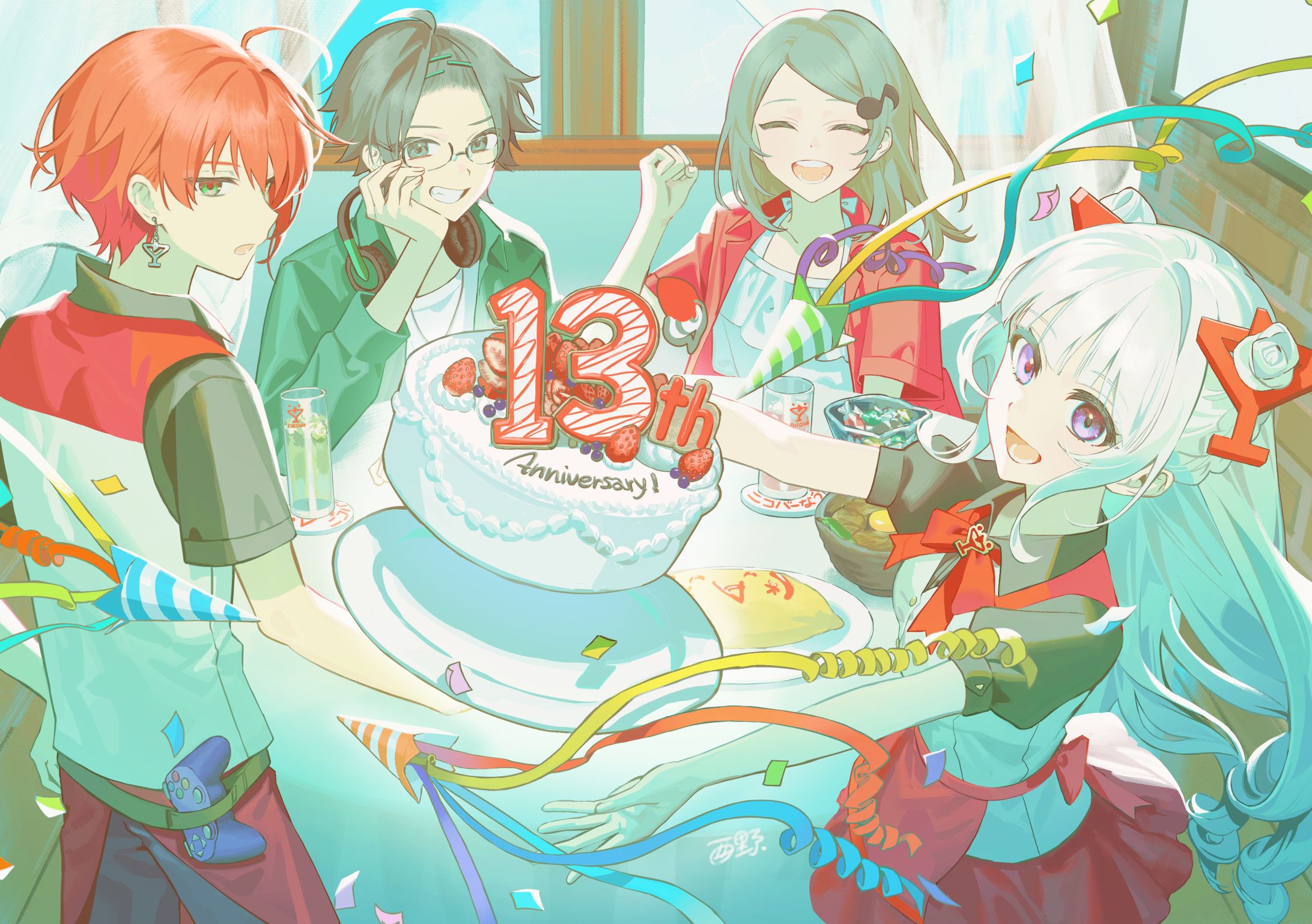 カレンダーイラスト制作｜ニコバー-1