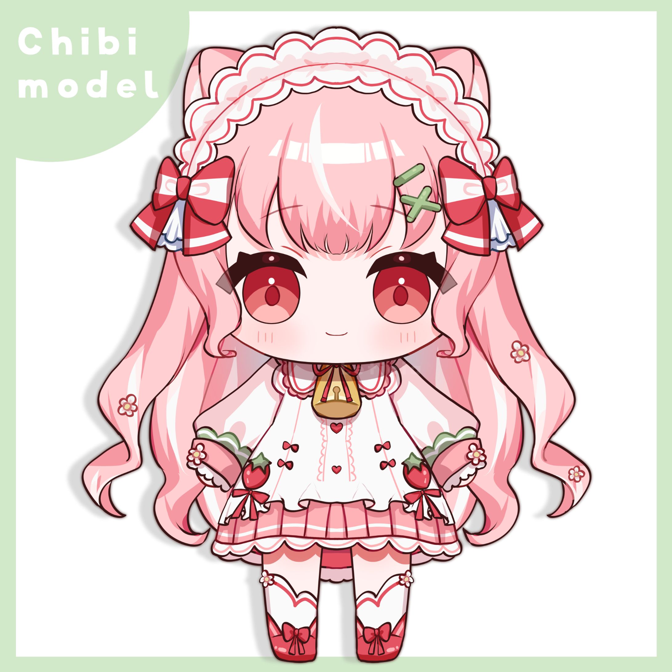 Chibi Vtuber model art-1