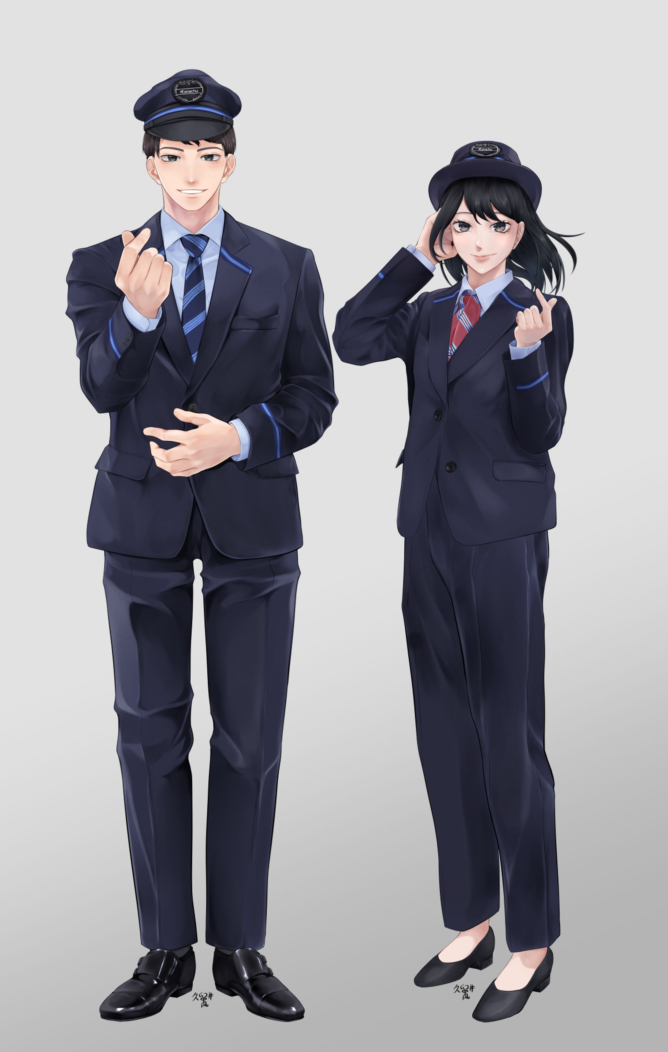 バス会社求人用イラスト-1