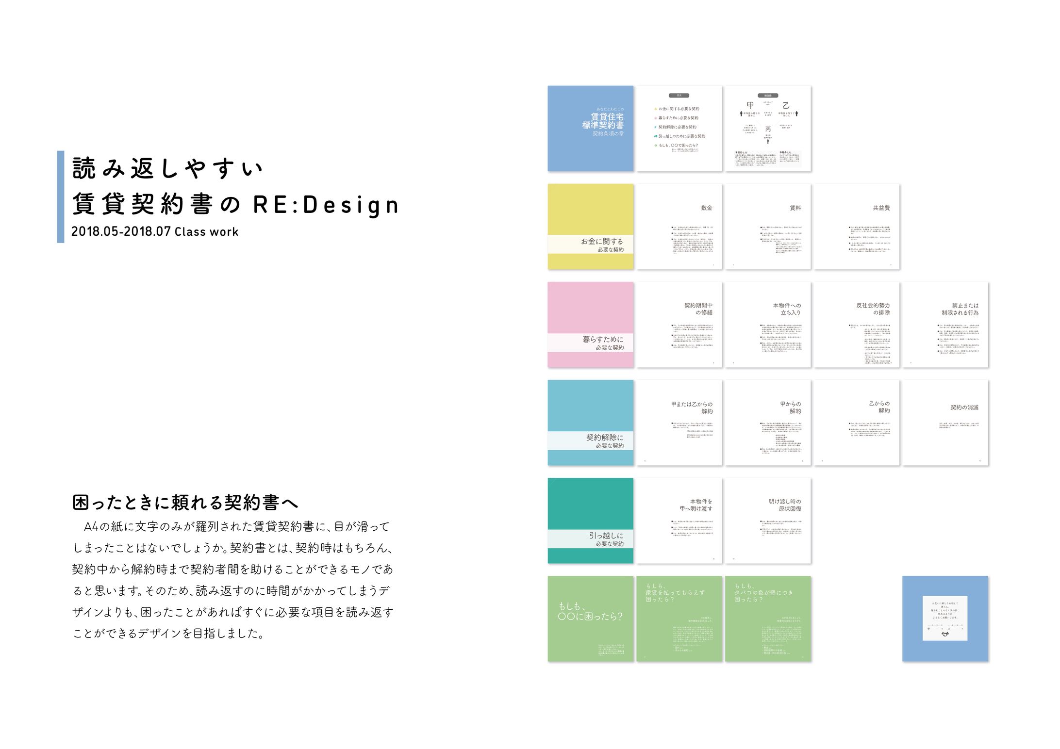 賃貸契約書のRE:Design-1