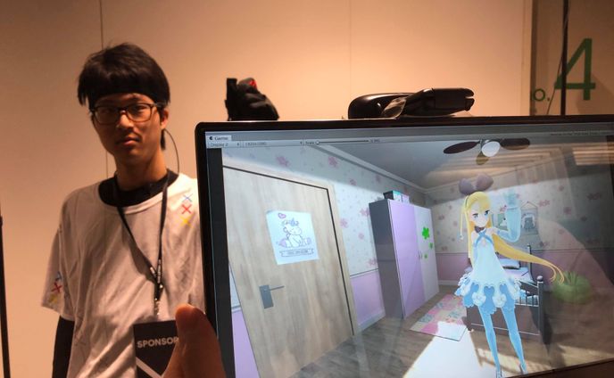 バーチャルコスプレイヤー撮影
