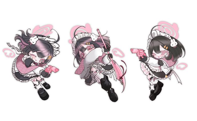 【Works】兎遊みーしゃ様  SD3体