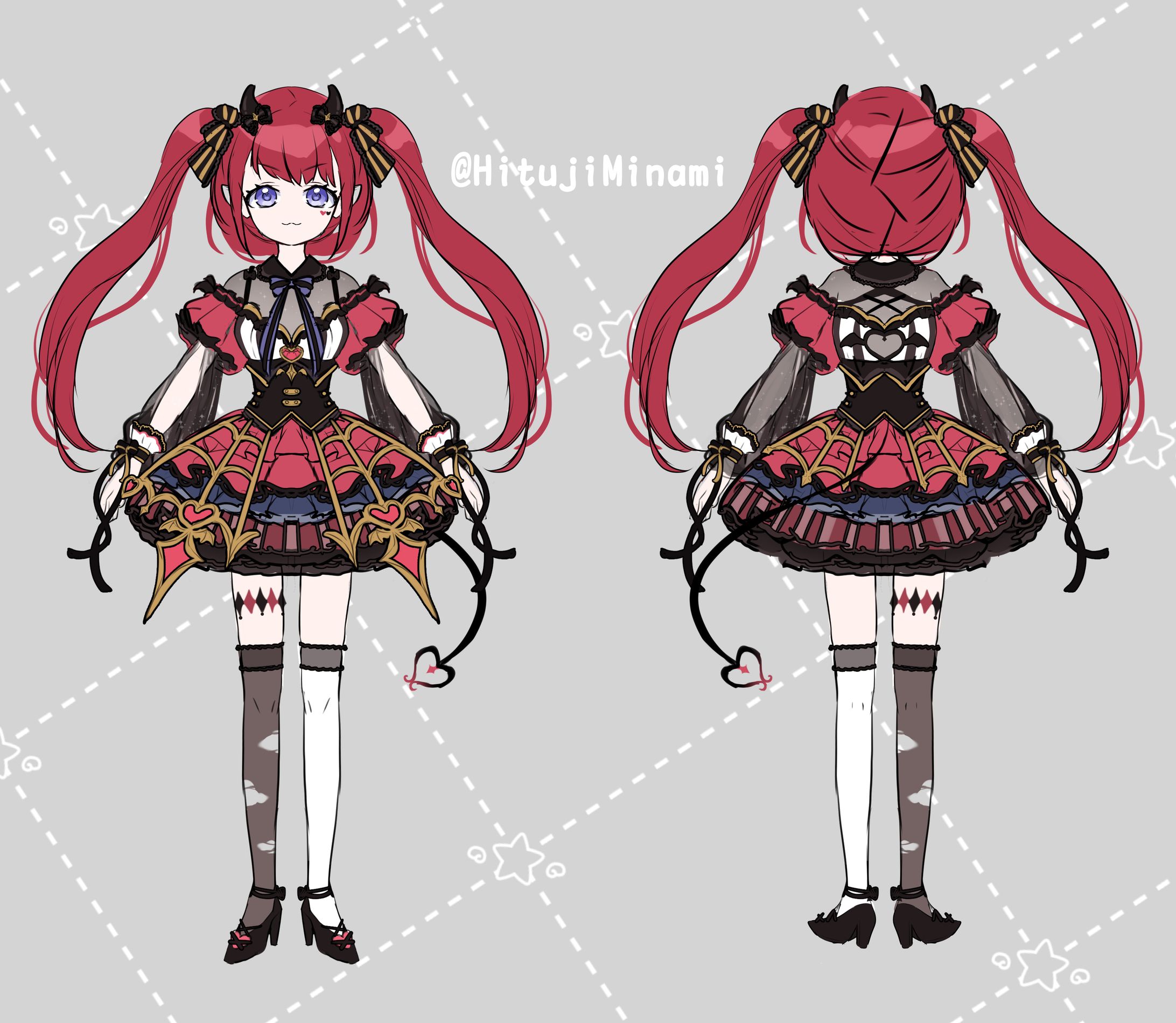 【デザイン】小悪魔アイドル-1