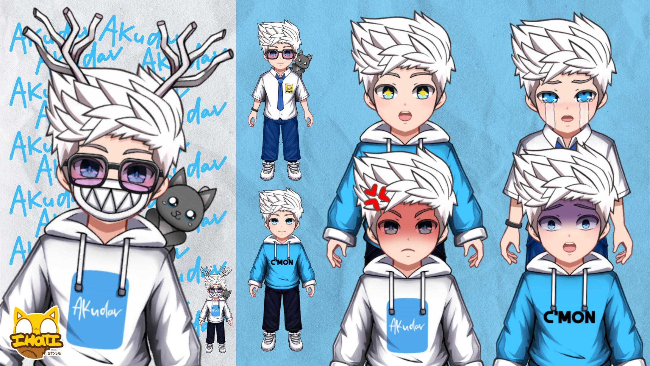 Akudav Live2D Model-1