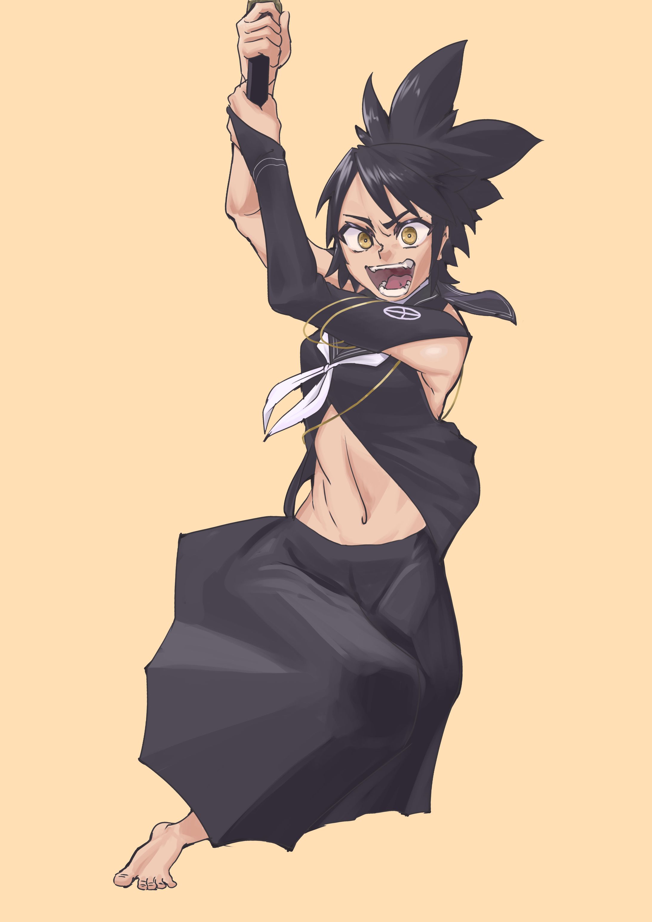 オリジナルキャラクター　薩摩女史-1
