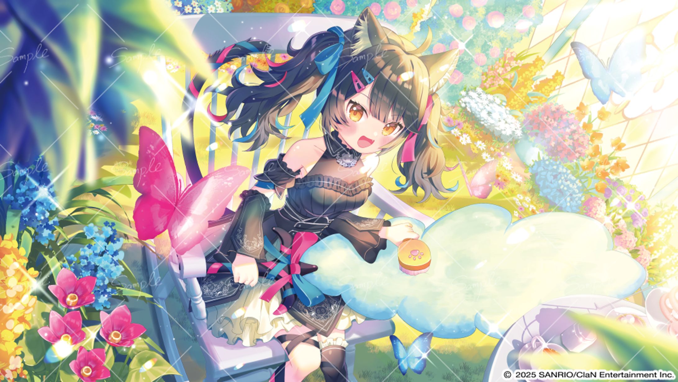 にゃんたじあ！所属 ニャマシュヴァ・ルッツ様　キービジュアルイラスト-1