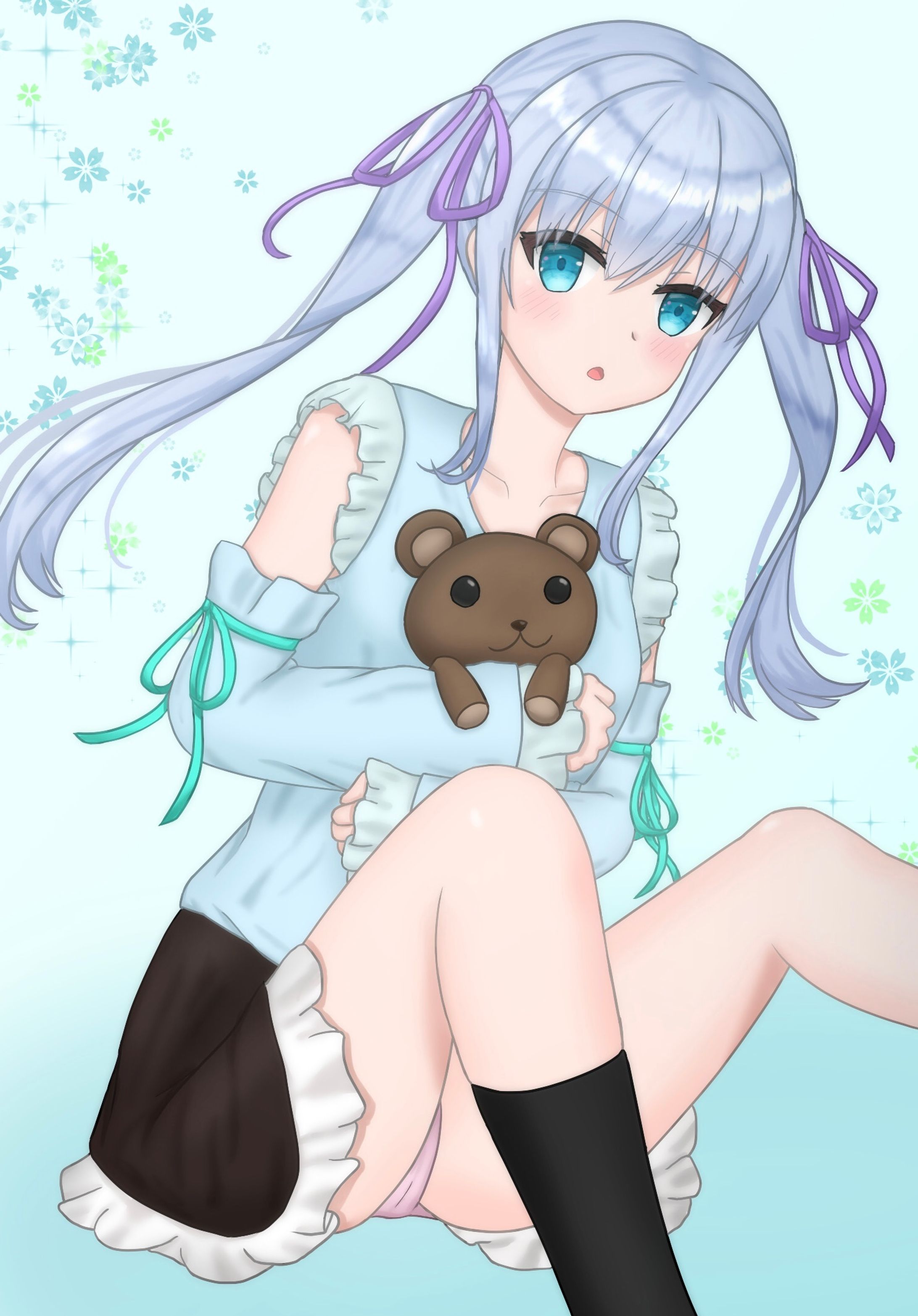 肩出しツインテ-1