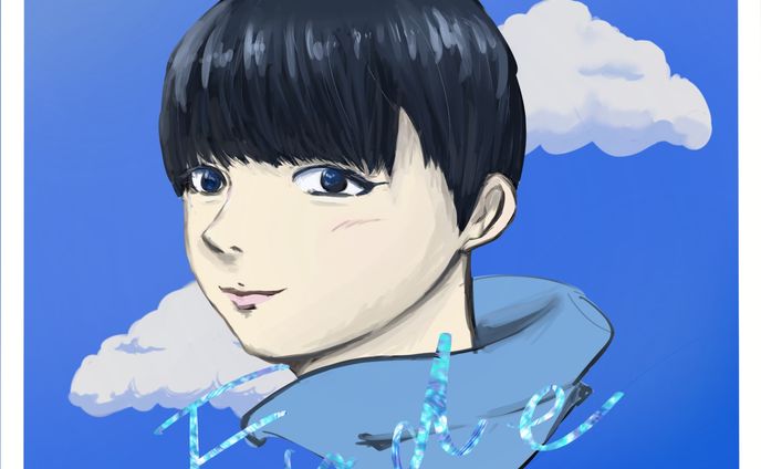 筆村栄心さん イラスト