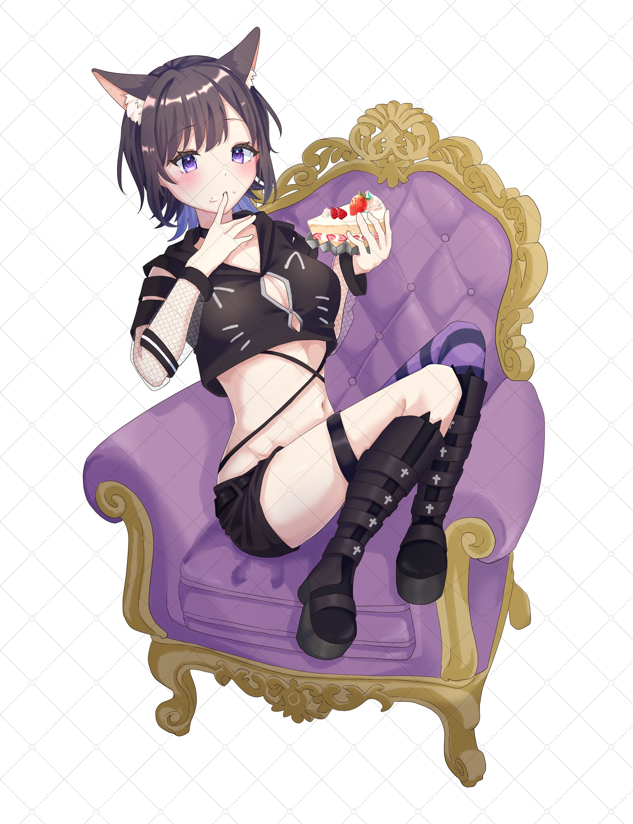 猫原いおり様　イラスト-1
