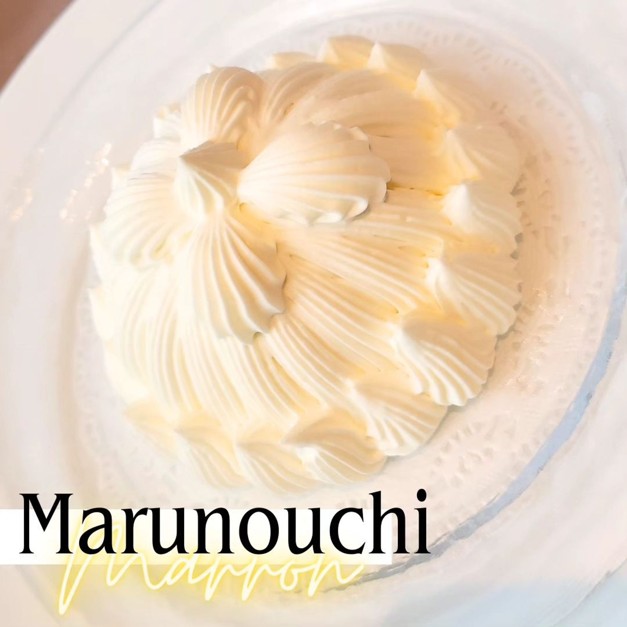 ✼••┈┈┈┈••✼••┈┈┈┈••✼
🌼東京會舘　丸ノ内　日比谷

こちらのマロンシャンテリーが繊細でとても上品でした😌

マロンシャンテリーは東京會舘初代製菓長が日本人向けにアレンジして発案したと言われています。
生クリームと栗のシンプルなデザートだからこそ、パティシエの腕と素材が問われるお菓子。
元祖だからこその繊細かつ伝統を感じる味わいでした！

季節によっては特別な味が出たりするのでそれも楽しみです！
次はアールグレイ味を食べに行きたい！☕

📎
京葉線「東京駅」6番出口より徒歩3分

東京メトロ千代田線「二重橋前＜丸の内＞駅
・東京メトロ有楽町線「有楽町駅」
・都営三田線「日比谷駅」
・東京メトロ日比谷線「日比谷駅」
B5出口より直結
✼••┈┈┈┈••✼••┈┈┈┈••✼
#おしゃカフェ
#日比谷スイーツ
#丸ノ内スイーツ
#東京會舘
#マロンシャンテリー
#マロンスイーツ
#東京女子部
#東京會舘マロンシャンテリー
#記念日ケーキ #クリスマスイーツ-1