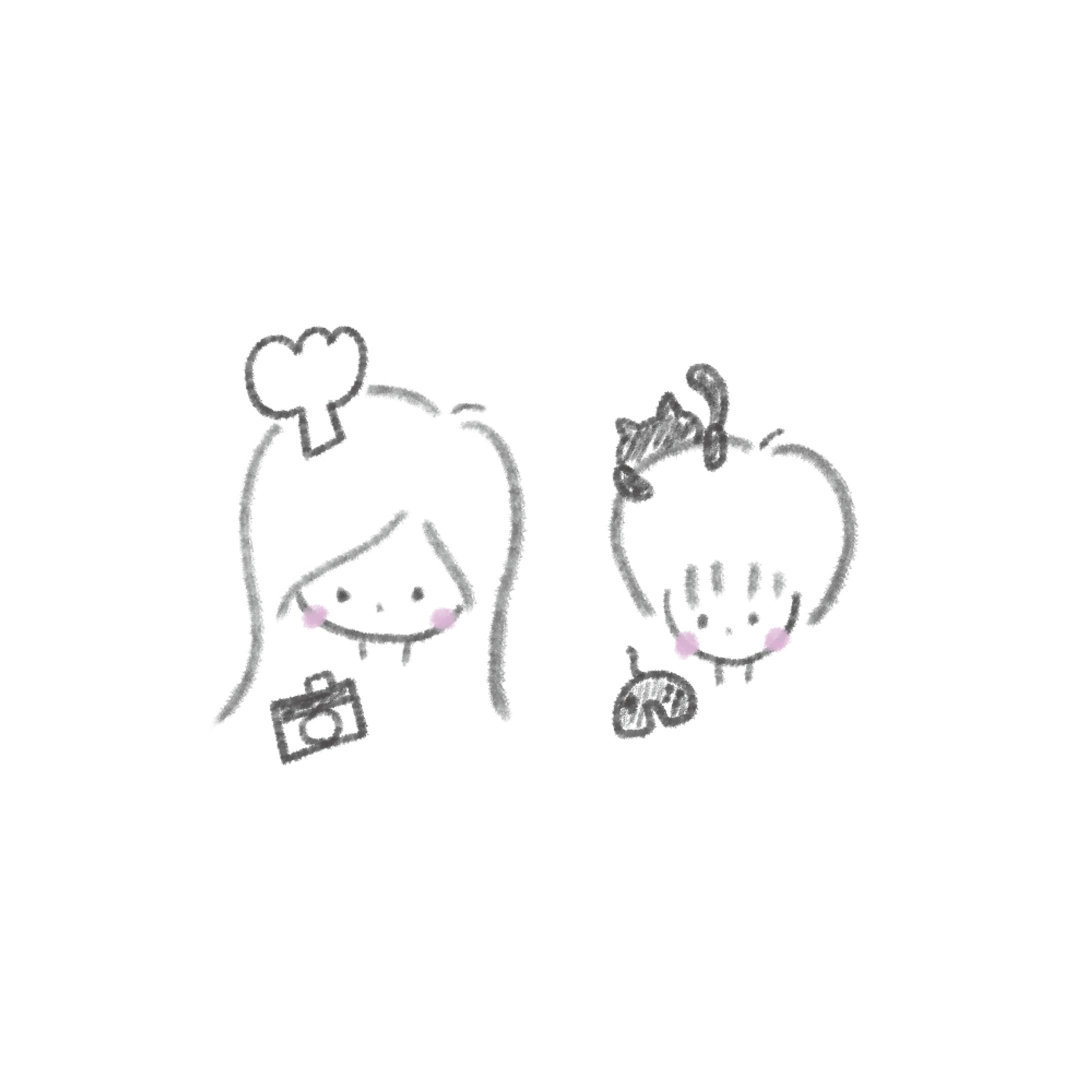 似顔絵アイコン　イラスト-1