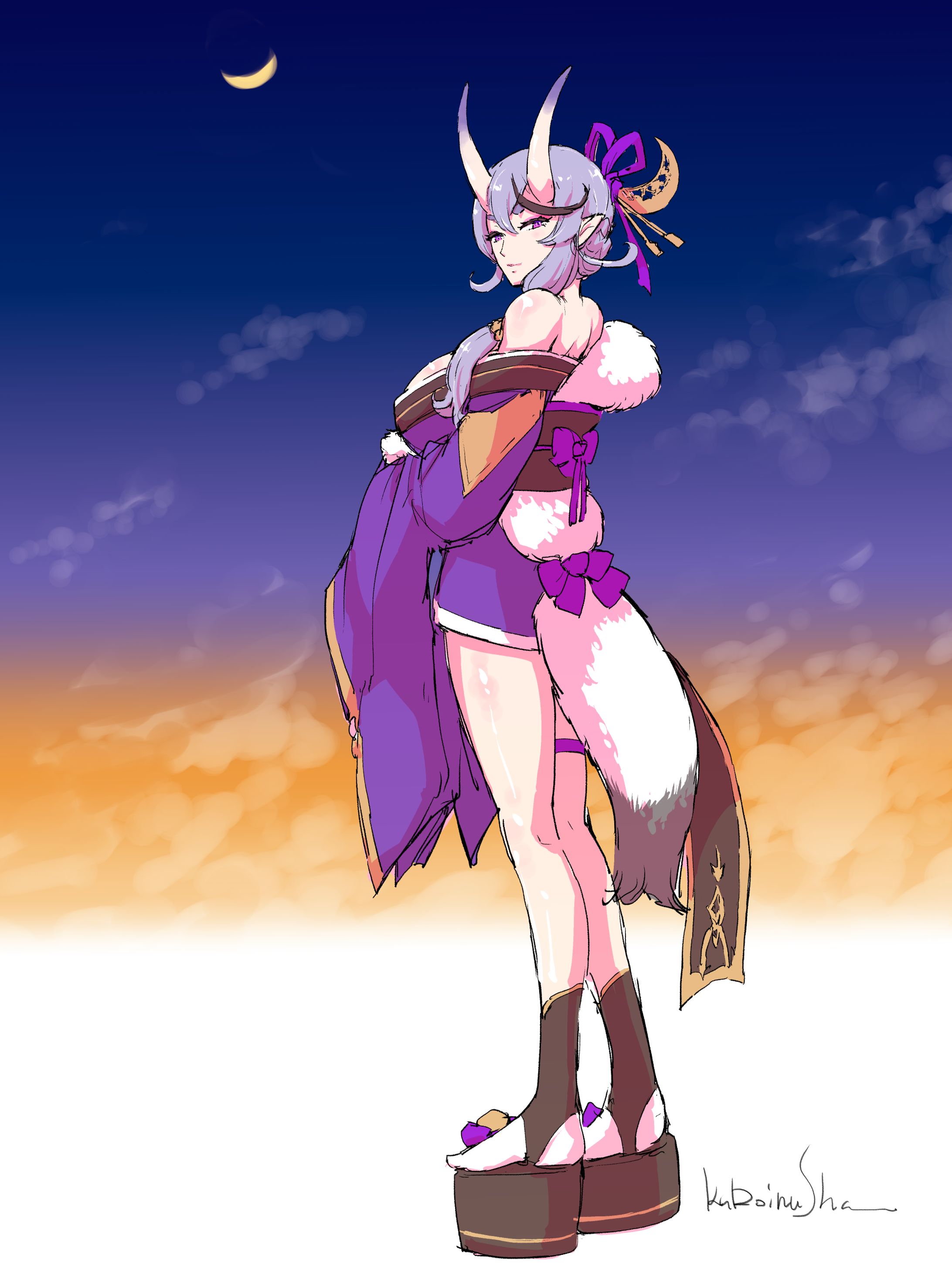 一万年後の竜胆尊さん（ファンアート-1