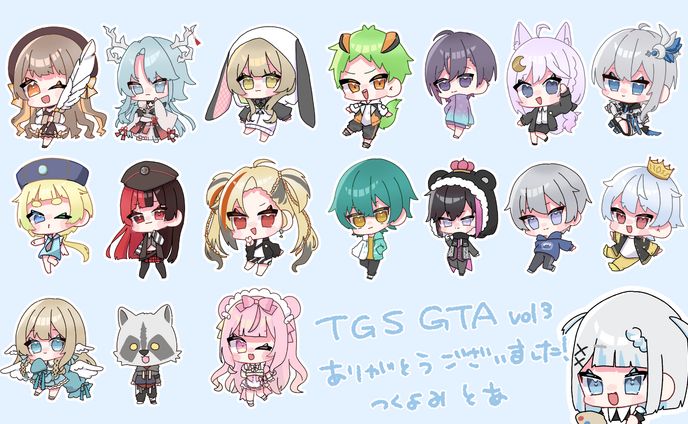 簡易SDイラスト_TGSGTA vol.3参加時