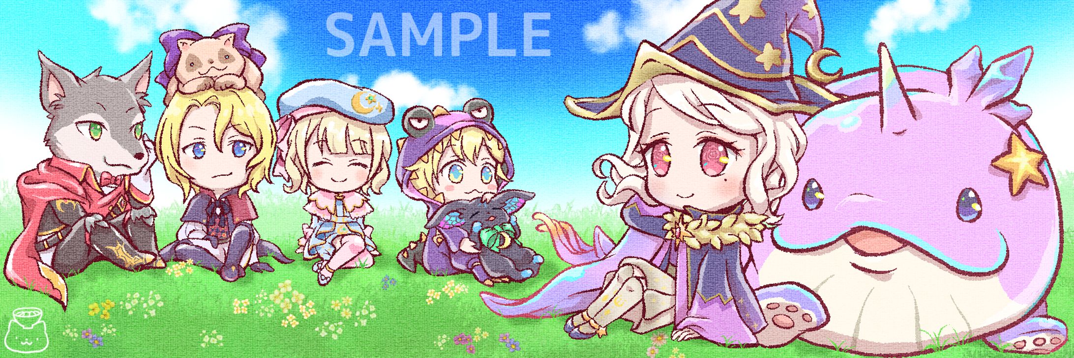 TwitterヘッダーイラストSAMPLE-1