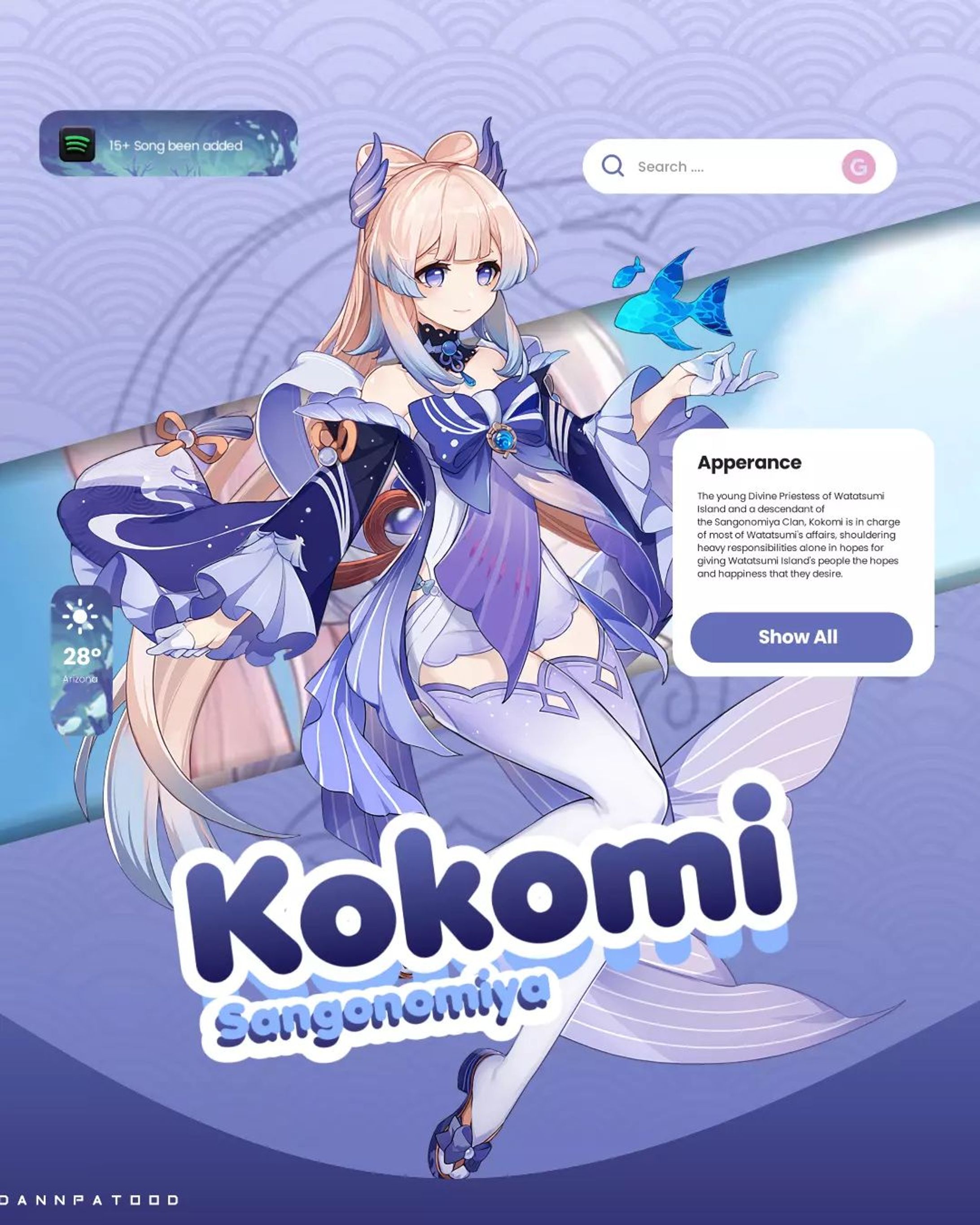 Kokomi Sagonomiya - GFX-1
