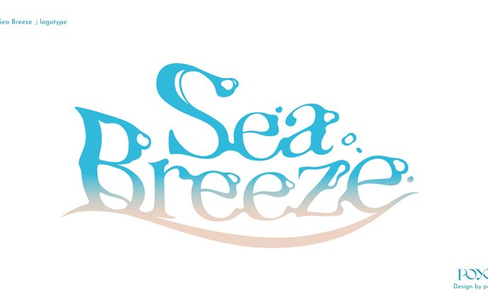 NAME LOGO / Sea Breeze