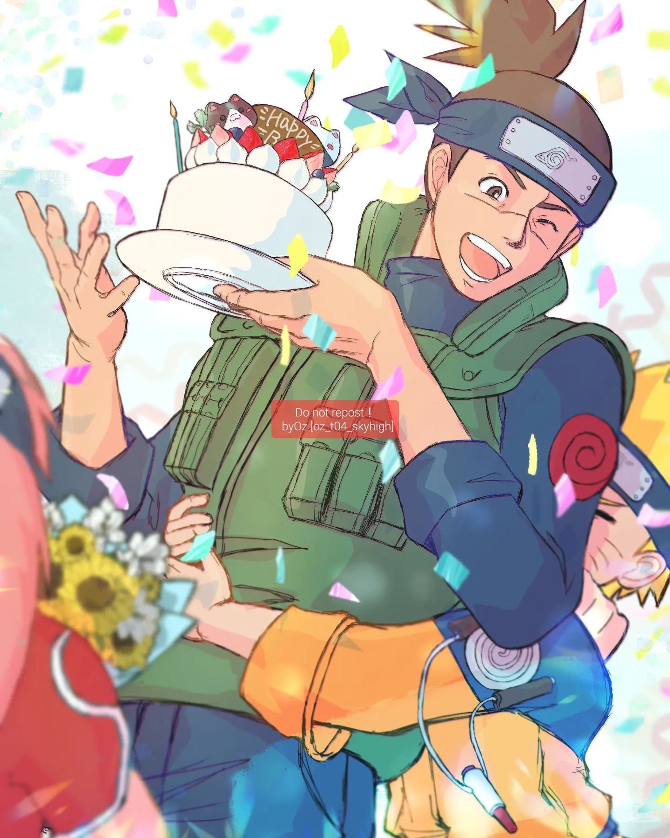 #naruto #うみのイルカ #うずまきナルト #uzumaki #iruka #sakura 
#イラスト #絵 #イラストグラム #イラストレーション #お絵描き #illustration #illustrator #art #illustgram #drawing #artist #artwork #illust-1