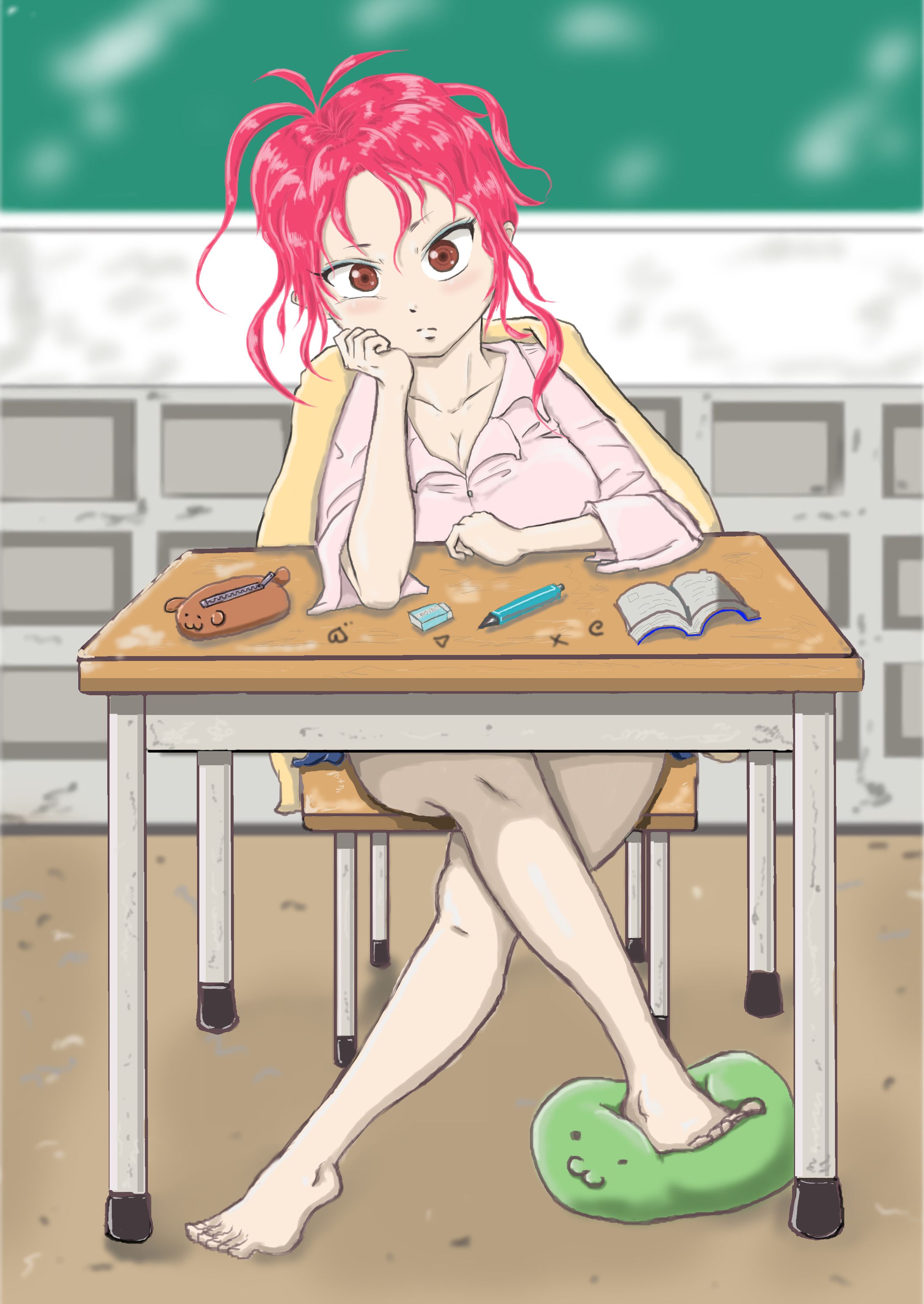 Original design character. 葵(Aoi)-1