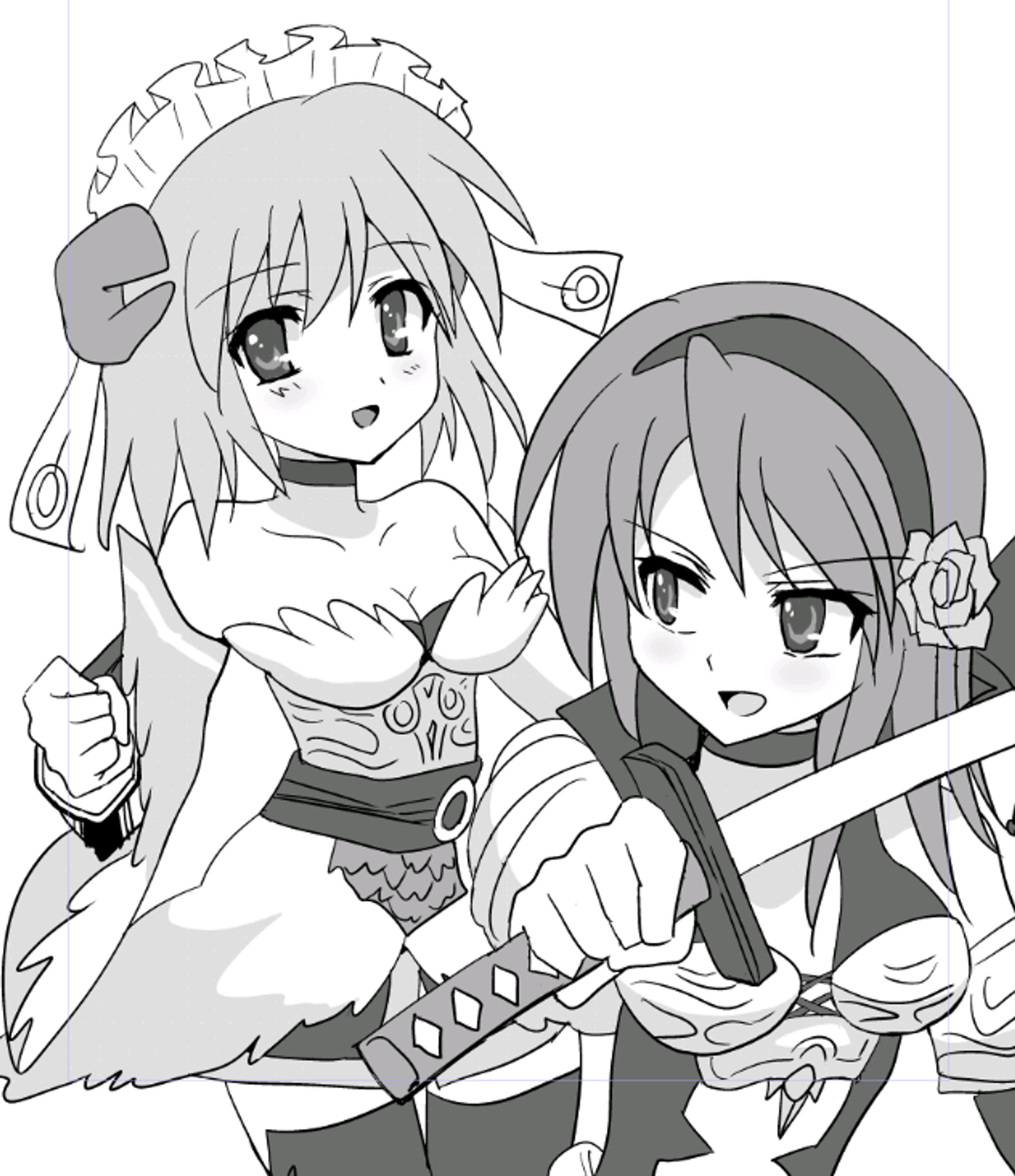 デジタルイラスト　2次創作　2014年-1