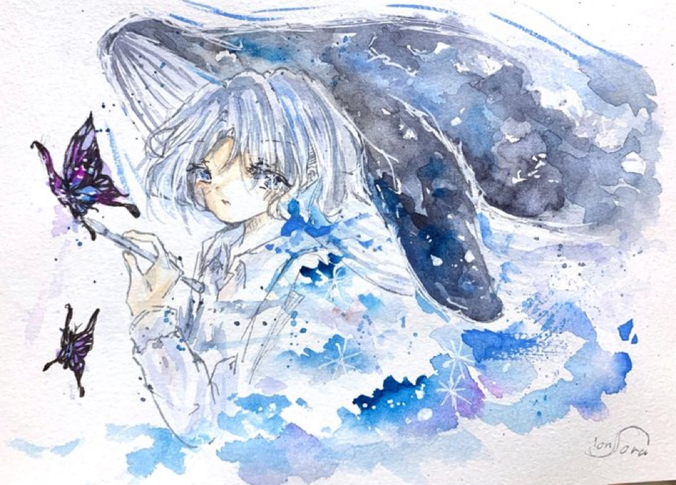 【水彩イラスト】ご依頼作品-1