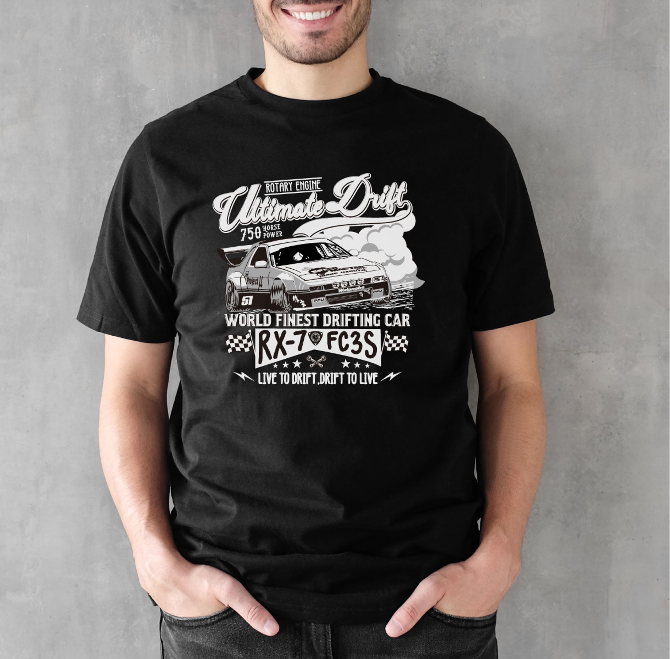 Tシャツ　グラフィック-1
