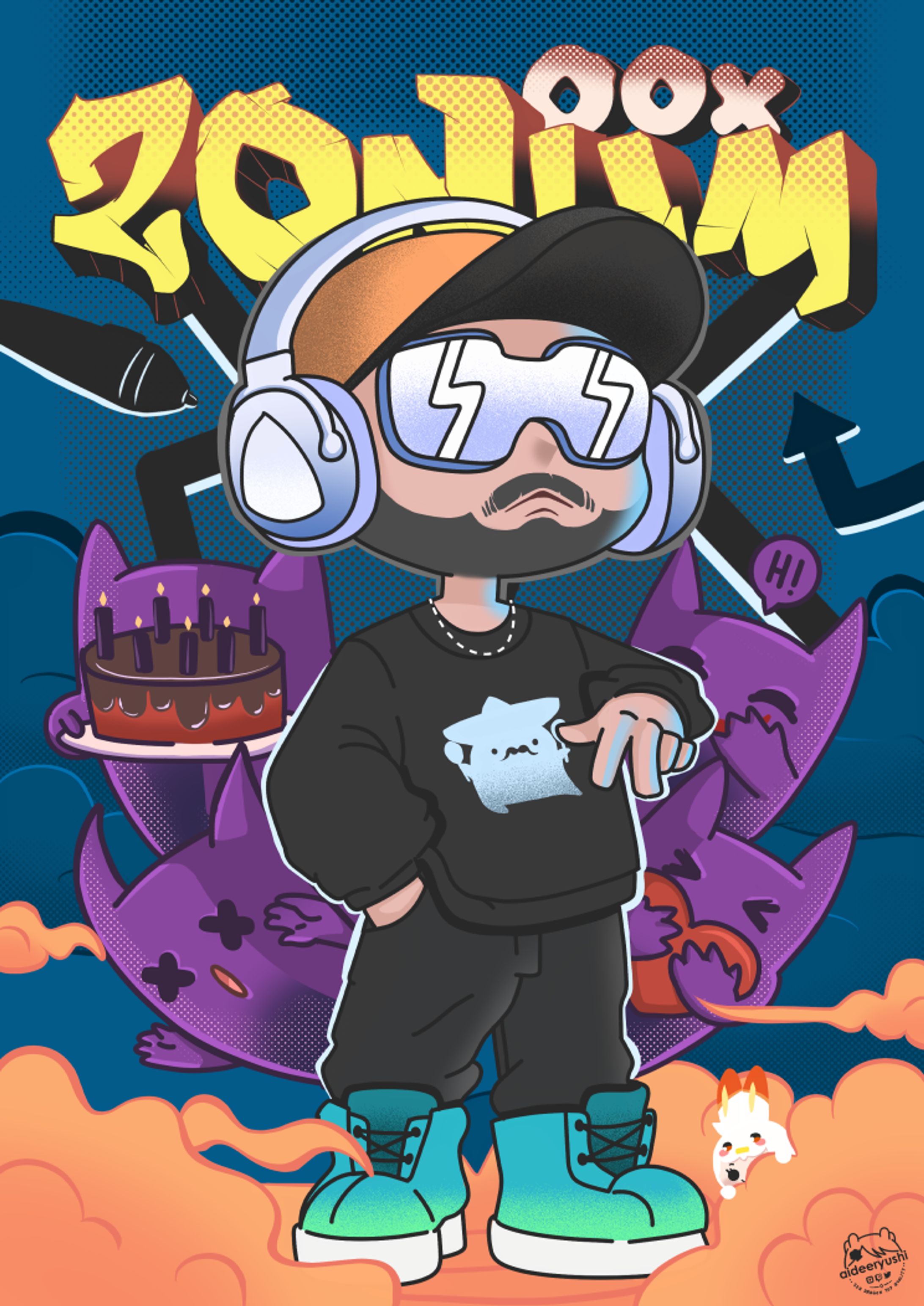 Birthday Poster for Zonum00X-1