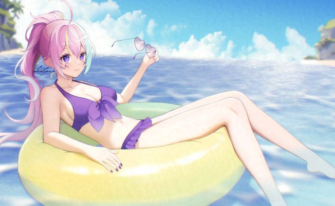 【オリジナル】水着イラスト