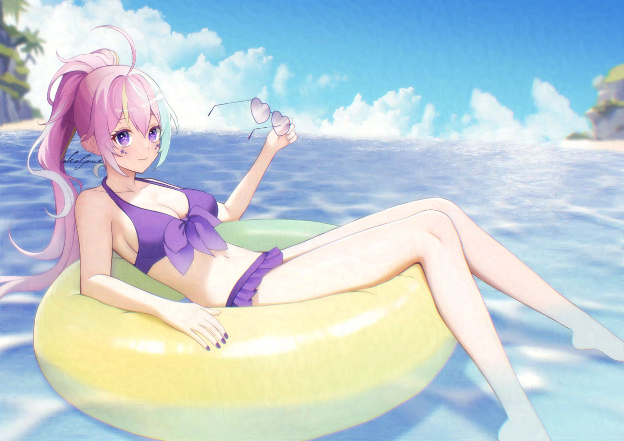 【オリジナル】水着イラスト-1