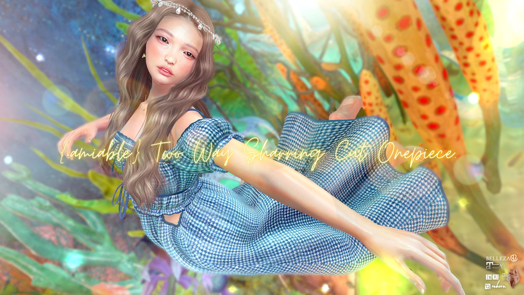 {amiable}2Way Sharring Cut Onepiece＠the C88(Special SALE).-1