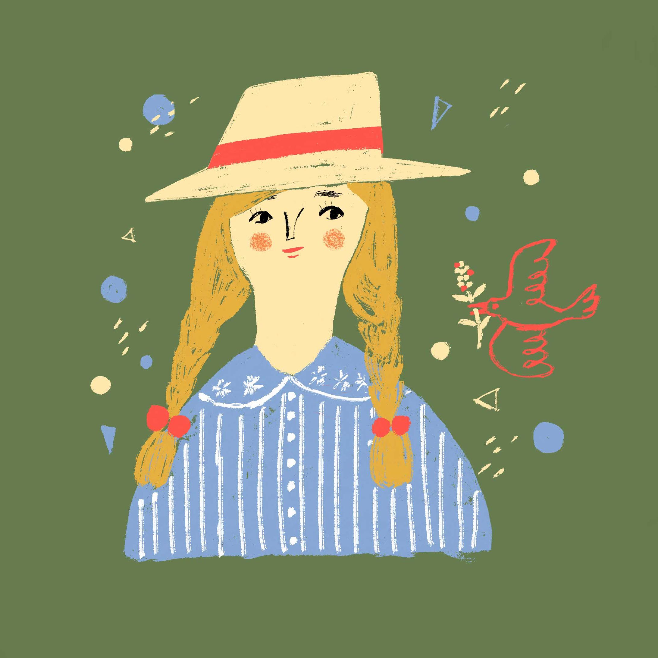 a girl-1