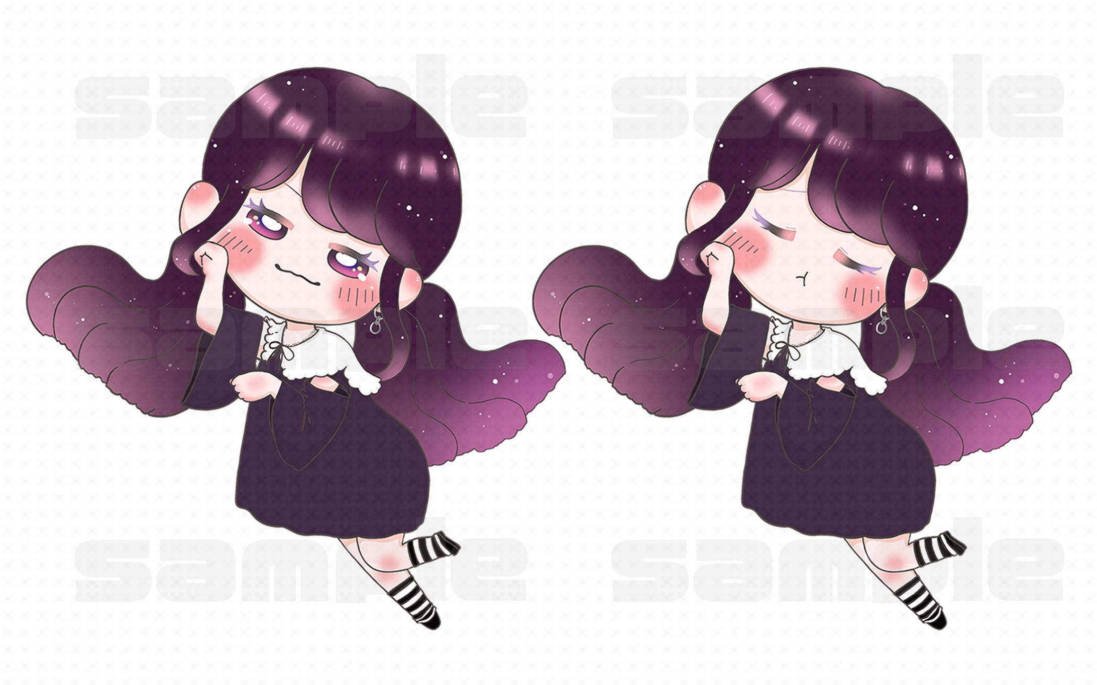 小倉 唯さん「Empty//Princess.」LYRIC VIDEO イラスト-1