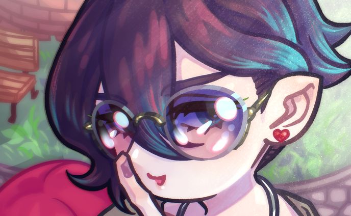 背景有りイラスト