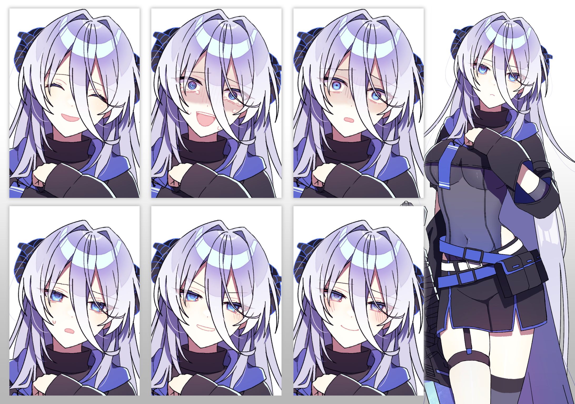 【仕事絵】TRPG立ち絵-1