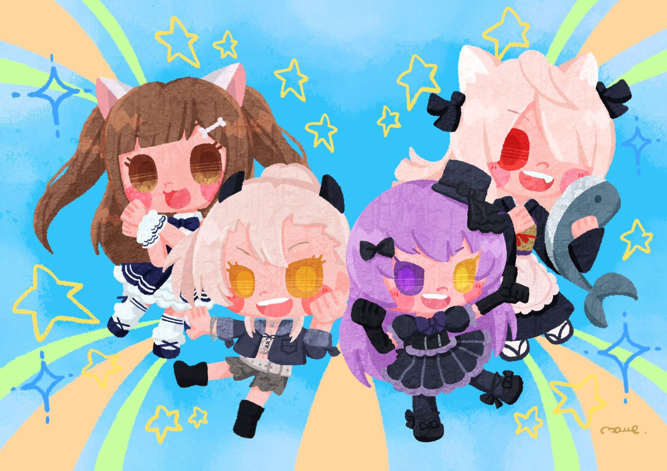 VTuberファンアートイラスト-1