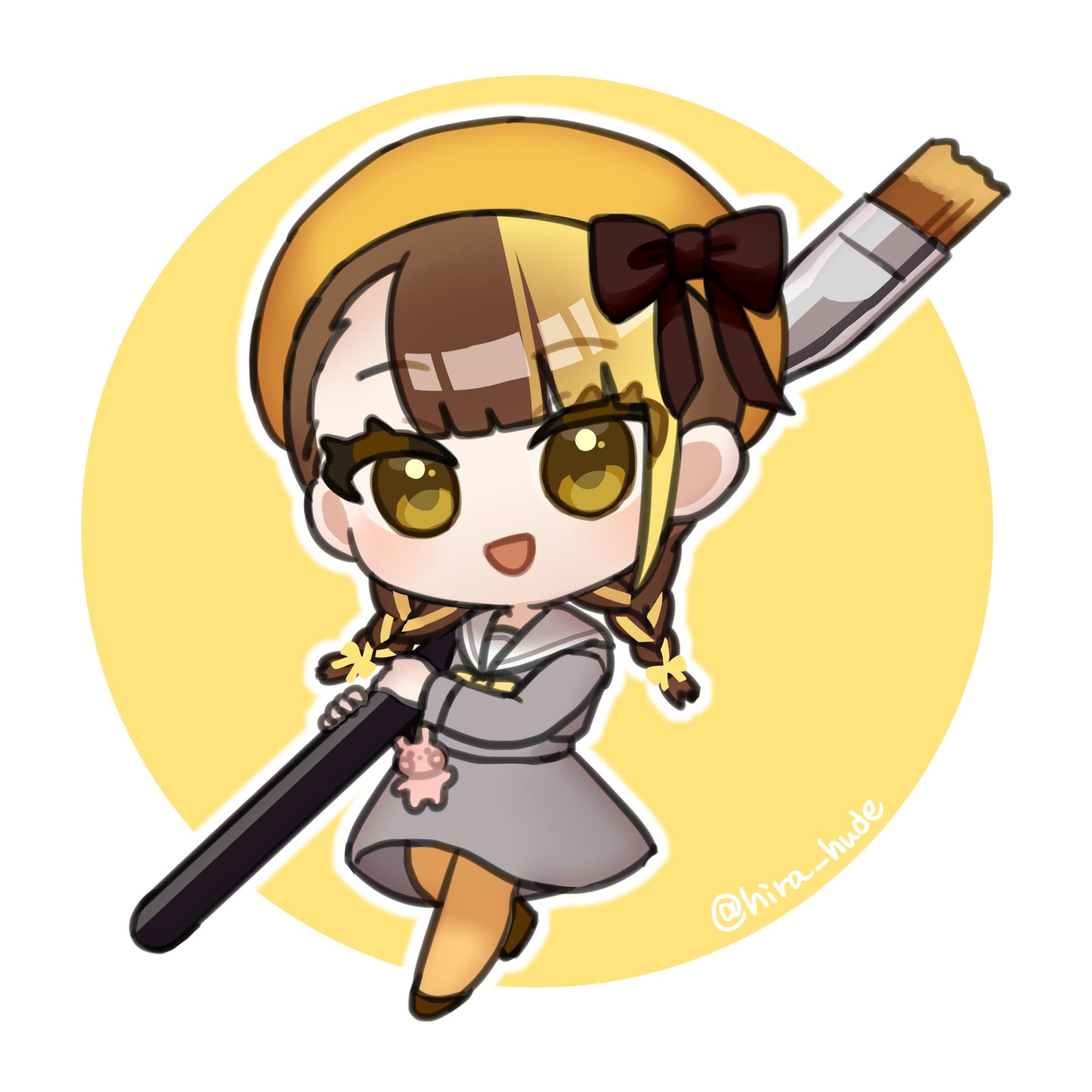 ミニキャライラスト（キャラデザ、アイコン）-1