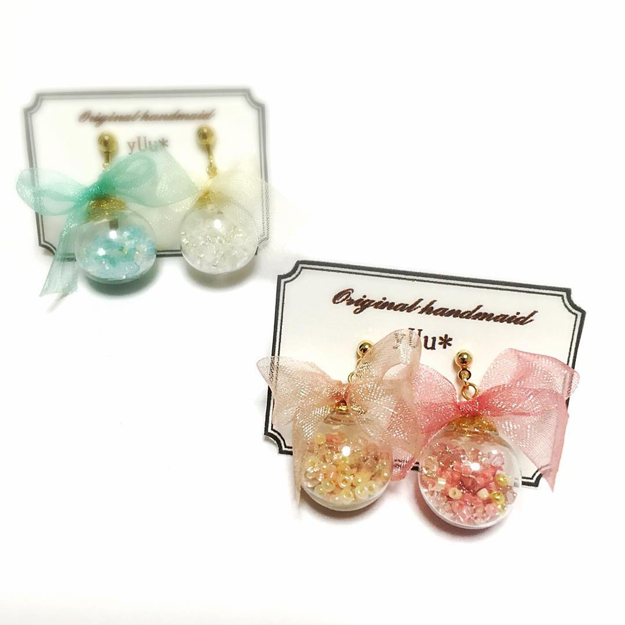 .
5月20日‼︎今日‼︎販売開始致しました💋
minne→
https://minne.com/items/4703086
creema→
http://www.creema.jp/exhibits/show/id/2181896
メルカリやフリルでも販売を開始しました！
お時間ある時にでも見てもらえると
励みになります*\(^o^)/*
フォローもして頂けると嬉しいです😊💖
#ハンドメイド#ハンドメイドアクセサリー#アクセサリー#ガラスボール#ピアス#イヤリング#スワロフスキー#スワロ#ビーズ#シェル#オーガンジーリボン#yUu*#handmade#handmadeaccessory#pierce#earring#accessory#minne#creema#メルカリ#フリル#フリルハンドメイド#メルカリハンドメイド#かわいい#季節イメージ#季節#春#夏#秋#冬-1