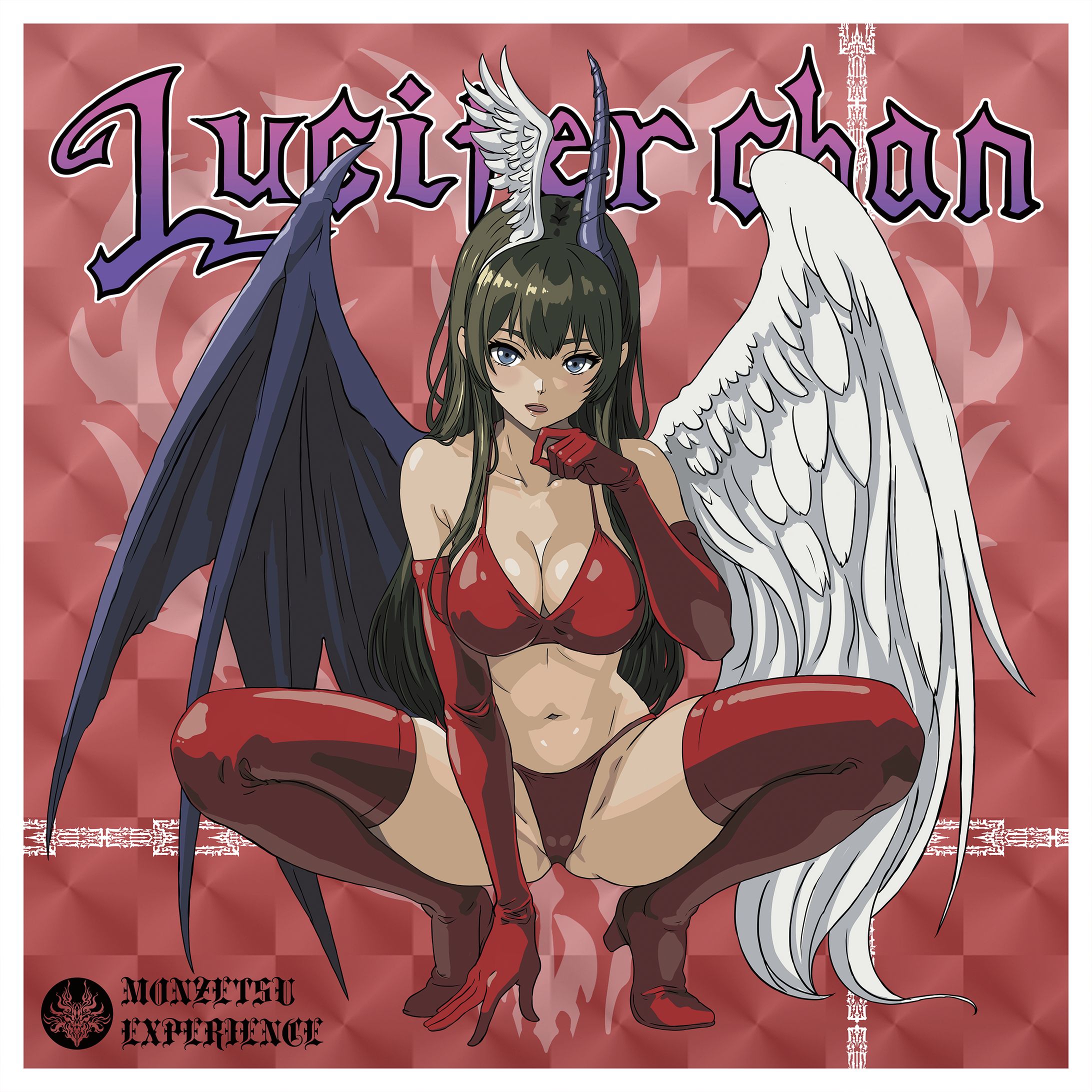 悶絶シールコレクション Lucifer chan 3rd 全4種セット-1