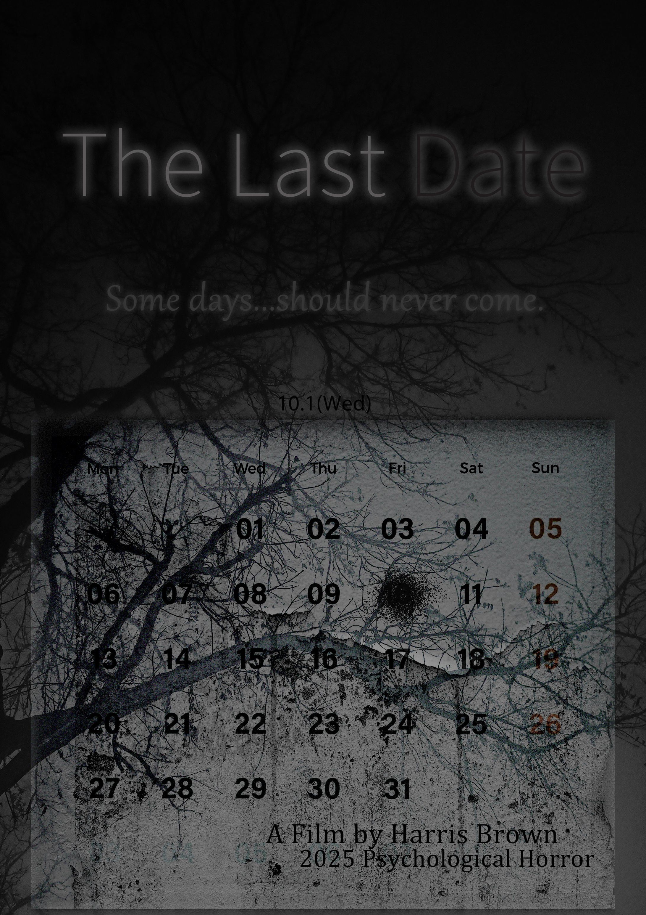映画ポスター『The Last Date』-1