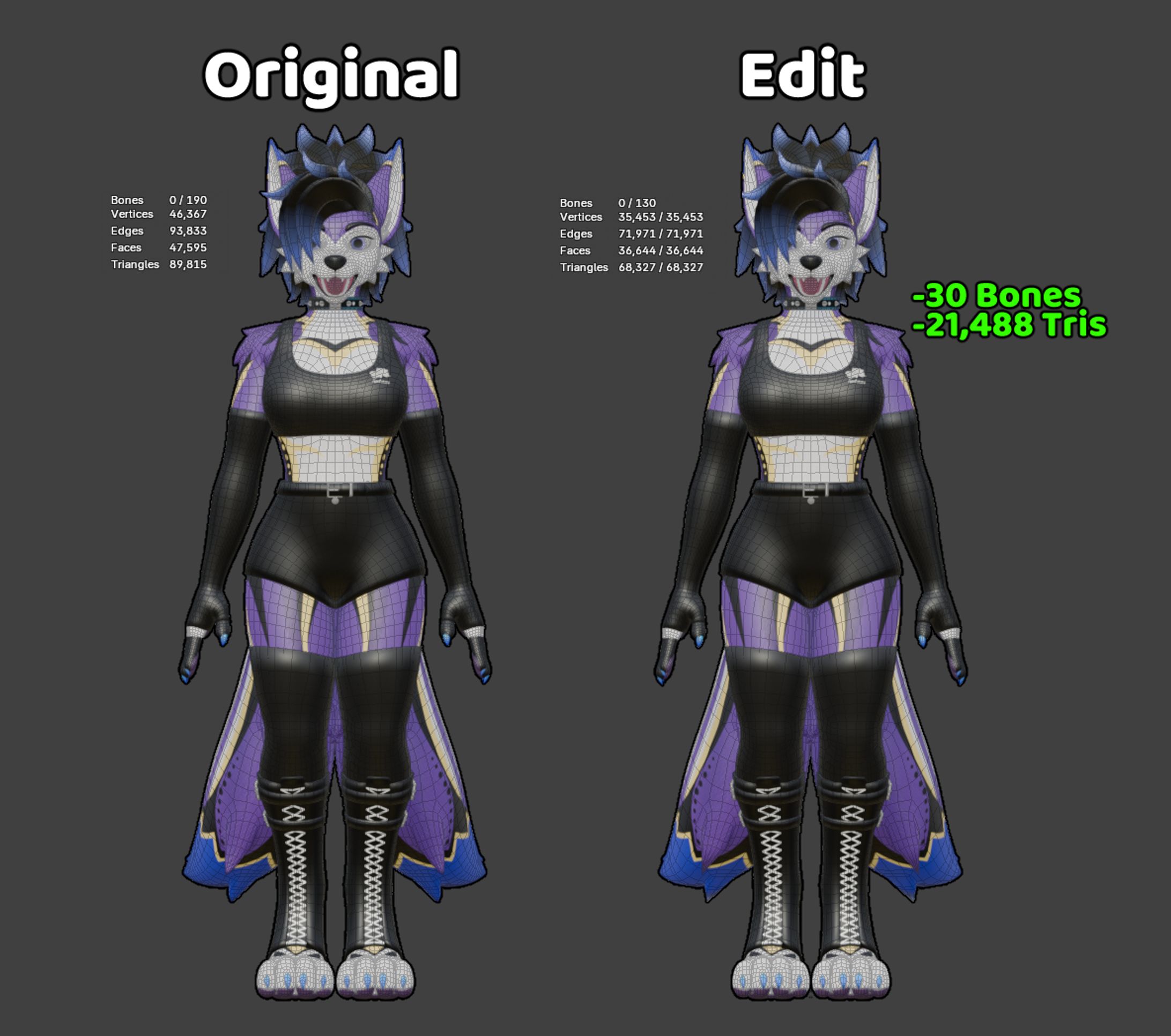 VRChat Avatar Optimization (Lower Ranking)-1